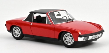 187690 VW-Porsche 914 1.7 1972 Bahia Red 1:18